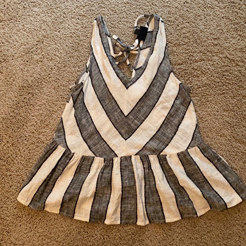 Boutique peplum tank